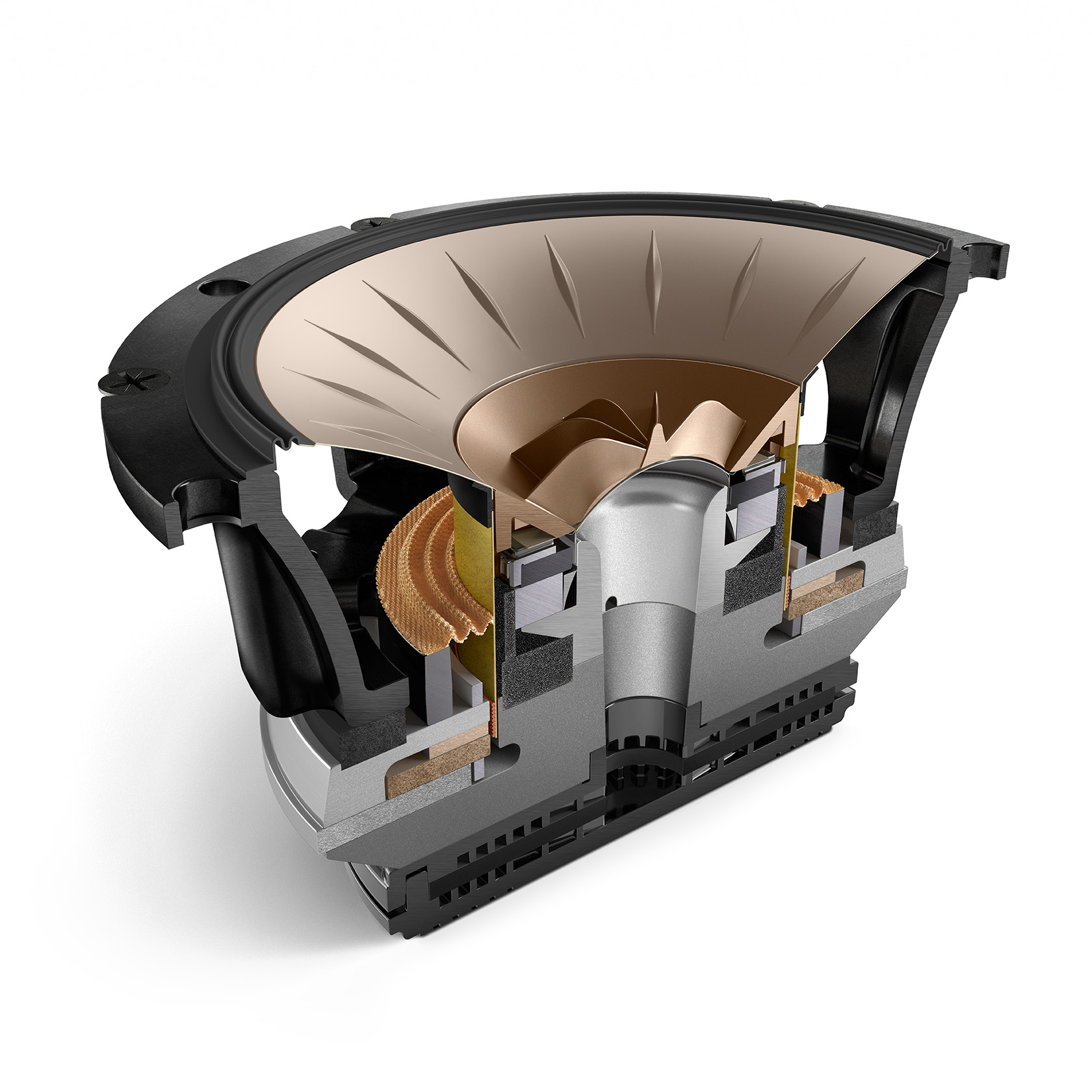 KEF Q driver cross section KEF Q driver cross section